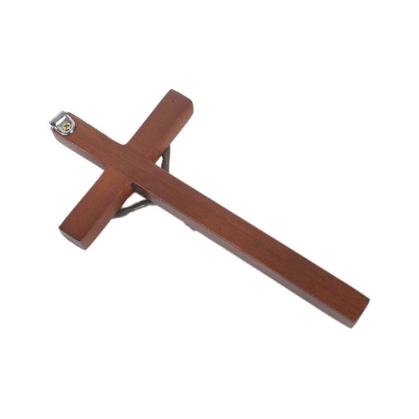 Vintage Wooden Metal Wall Cross