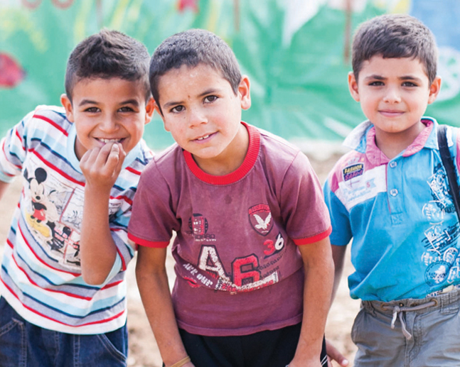 Hope for students in refugee camps in the Beqaa.